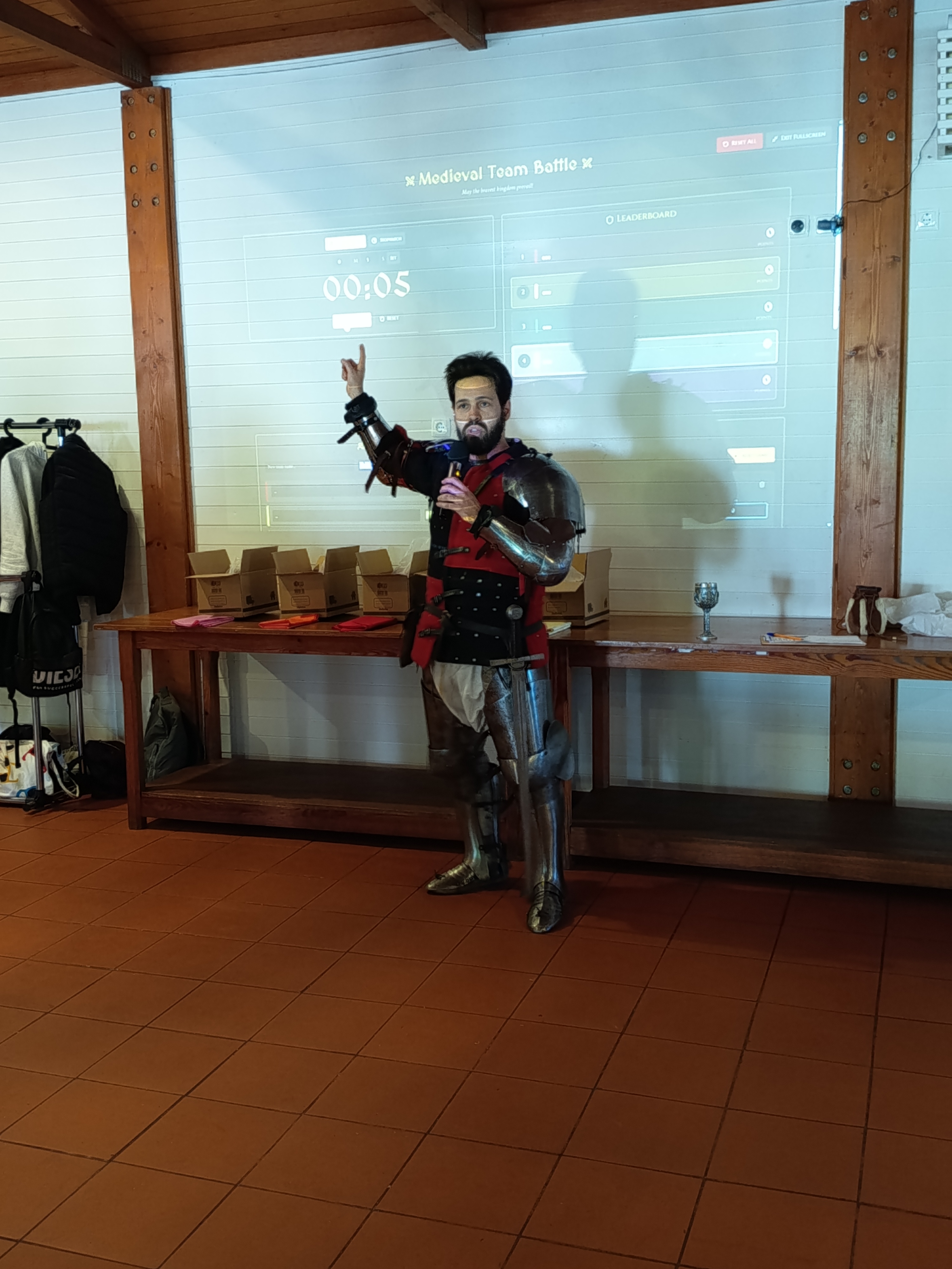 Apresentação do Torneio Medieval